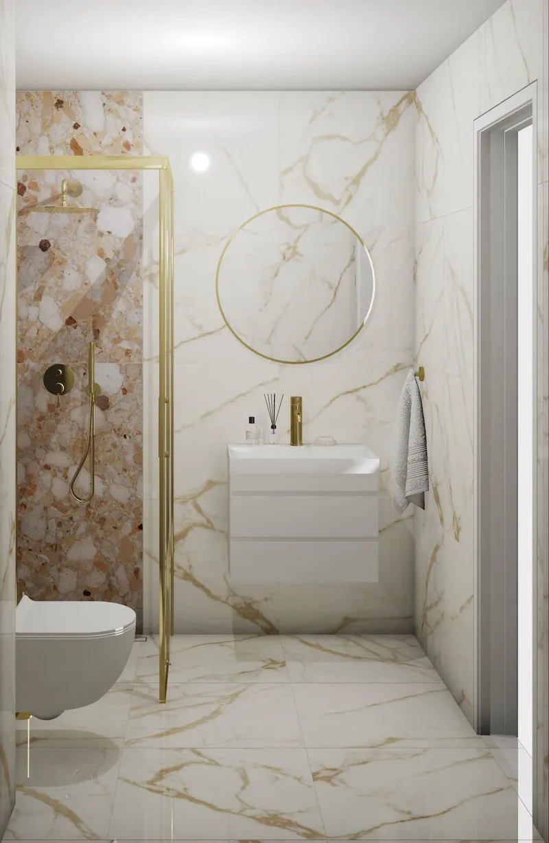 Класически дизайн с мрамор